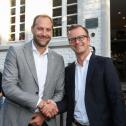 Marco Sautner, Geschäftsführer Infront Germany (li.) und ADAC e.V. Geschäftsführer Lars Soutschka